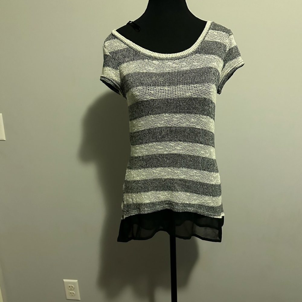 ⭐️ 3 for $15.00 ⭐️ Candy Couture Striped Knit Top